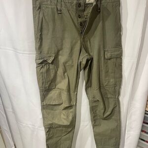 rag & bone Men's Green Cargo Pants